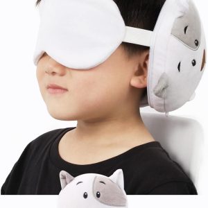 Neck Pillow with Eye Mask